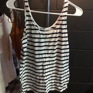BASIC STRIPED TANK BY EXPRESS